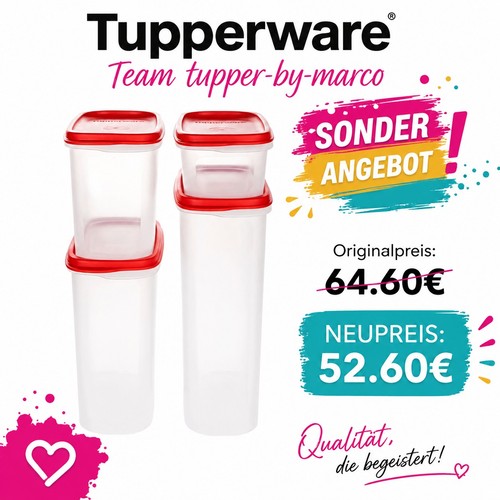 Tupperware eidgenosse set - set, (4)