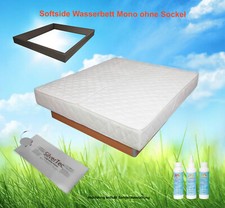 Softside Wasserbett Mono/UNO komplett ohne Podest Heizung Silver Tec Wasserbett