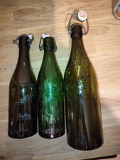 3 Alte Bierflaschen leer