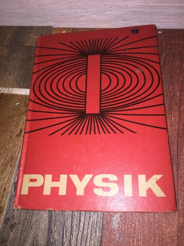 Ddr physik klasse schulbuch - ddr, 9.schulbuch