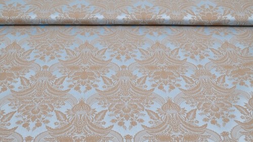 Jacquard hellblau mit - jacquard,