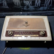 50's GRUNDIG RÖHREN RADIO GERÄT TYPE 87 A