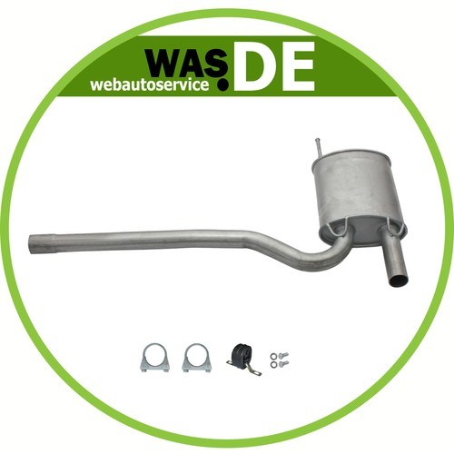 Auspuff mittelschalldämpfer - auspuff,