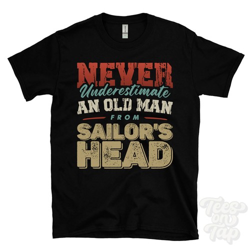 Shirt unterschätze niemals - t-shirt,