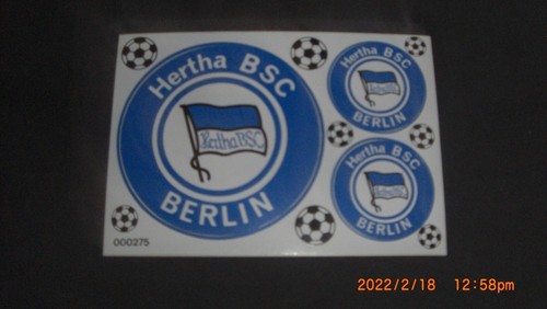 Hertha bsc berlin aufkleber - bsc,