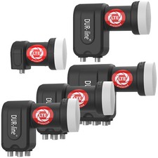 DUR-line +Ultra - LNB 1-8 Teilnehmer schwarz - mit LTE-Filter [ Test SEHR GUT *]
