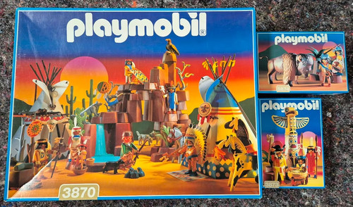 Playmobil indianer 3870 3873 - playmobil,