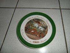 Trix Eisenbahn Porzellanteller Erinnerungsteller mit Bild Adler älteste Bahn D