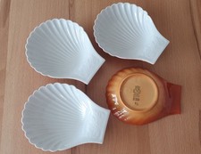 4x S.P.M. WALKÜRE BAYREUTH Bavaria Germany 529/10 Jakobsmuscheln Schale Förmchen