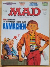 Deutsches MAD Nr.138 - TOP Z0-1 ORIGINAL BSV COMICHEFT Satire Alfred E.Neumann