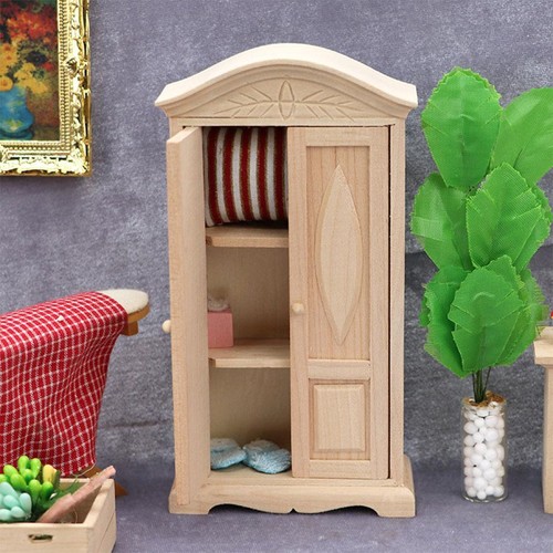 Mini puppenhaus holz - puppenhaus,