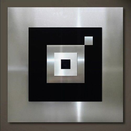 Abstrakt metall bild modern - metall,