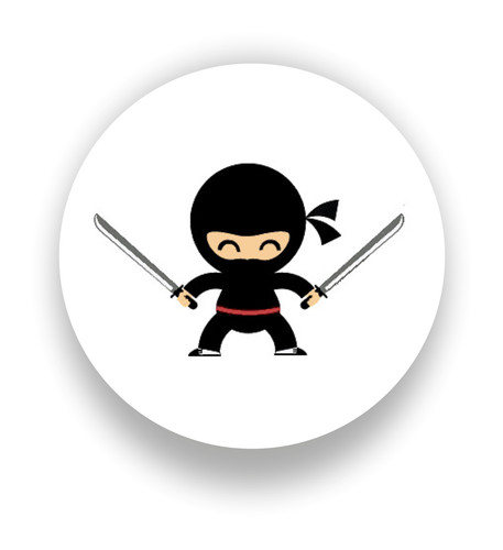 Autoaufkleber ninja junge - ninja,