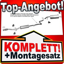 Auspuff für peugeot 207 208 - für,