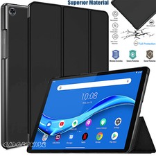 Schlanke Lederhülle für Lenovo Tab M10 Plus FHD 10,3" Magnetständer Smart Cover