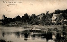 AK GRUSS AUS WESTPREUSSEN DÖRBECK ELBING DORFTEICH 1909