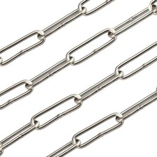 Kette edelstahl 5mm - 1,5mm, 2mm