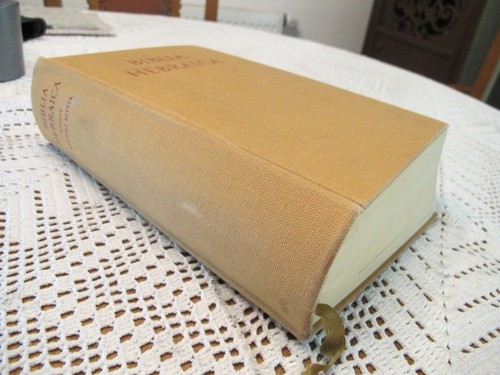 Biblia hebraica stuttgart um - biblia,