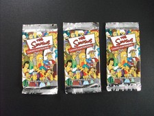 3 Simpsons Sammelkartenspiel Booster der 1. Edition (2001) v. DINO TCG ++