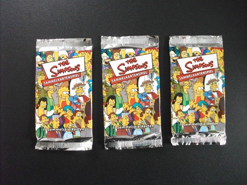 Simpsons sammelkartenspiel - simpsons,
