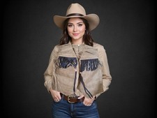 Country Weste mit Fransen