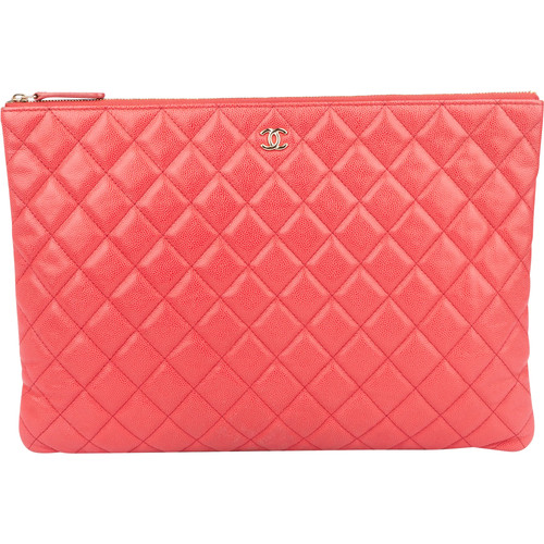 Chanel quilted caviar leather - chanel,
