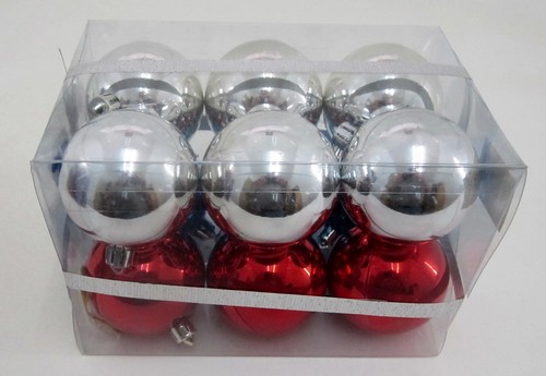 Weihnachtsbaumkugeln 50mm aus