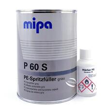 Mipa P60S styrolreduziert Spritzfüller Autospachtel Füllspachtel 1Kg inkl Härter