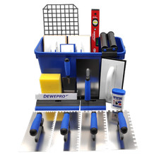 Waschset DEWEPRO Zubehör wählbar XXL Waschbox Wascheimer Fugbox für Fliesenleger