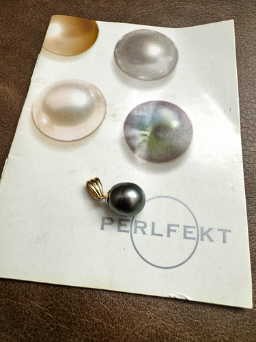 Perlfekt perlen anhänger 585 - perlen-anhänger,