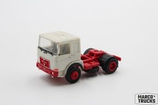 Herpa MAN F8 Zugmaschine weiß/rot unbedruckt 1:87 /H25379