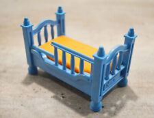 Möbel - Playmobil Nostalgie Puppenhaus 5300 /5305 - Rosa Serie - Kinderbett 2