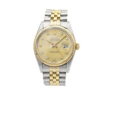 Rolex Datejust 36 Gold Diamond Dial Stahl / Gold, Herrenuhr Ref. 16013 Klassiker