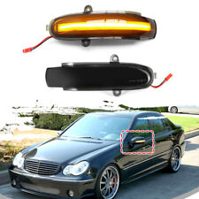 Schwarz Spiegelblinker LED Blinker für Mercedes-Benz C W203 S203 CL203 2000-2007