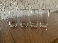4x Liqueur Likör Glas Schnaps 5 cl  4 Gläser  Mini Longdrinkglas Probierglas