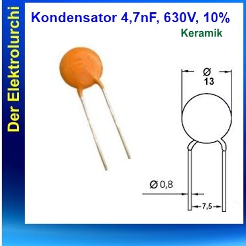 Keramik kondensator 2pf - , 2,2pf
