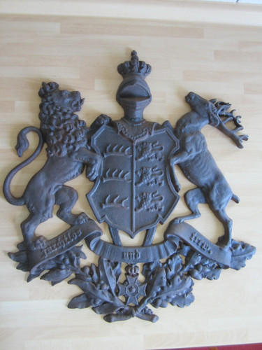 Gusseisen wappen königreich - wappen,