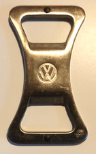 Original VW Flaschenöffner Edelstahl silber Mittelkonsole Zubehör Volkswagen
