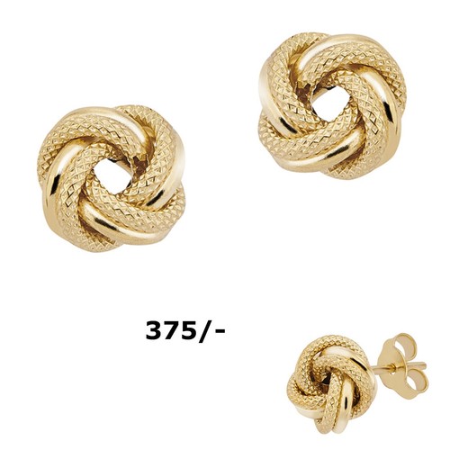 Echt 375 gold ohrstecker - 375,