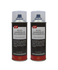 Epoxy ROSTUMWANDLER Spray 2x 400ml Rostsanierer Grundierung + Umwandler in EINEM