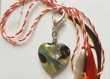Martisor, Charm aus Paua