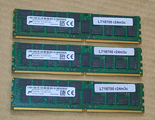 Micron 96gb ddr4 - (3x32gb),