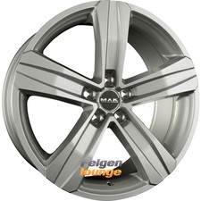 4x MAK STONE 5 Silver 7x17