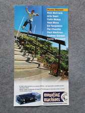 mounting machines Itkonen Poster Skateboard frühe 2000er Saari McKay Templeton