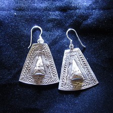 Fine Silver Earrings Ohrringe