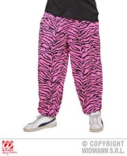 80er Jahre Hose mit Zebra
