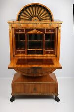 Biedermeier Lyrasekretär in Kirschbaum Wien um 1815