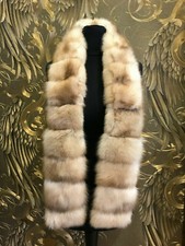 Zobel schal stola sable - zobel,