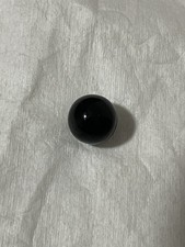 HINTERHALT - MB SPIEL Ersatzkugel Schwarz Einzeln Murmel Glas Marmoriert