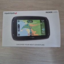 TomTom Rider 420 Motorrad Navi, Navigationsgerät mit Europakarte